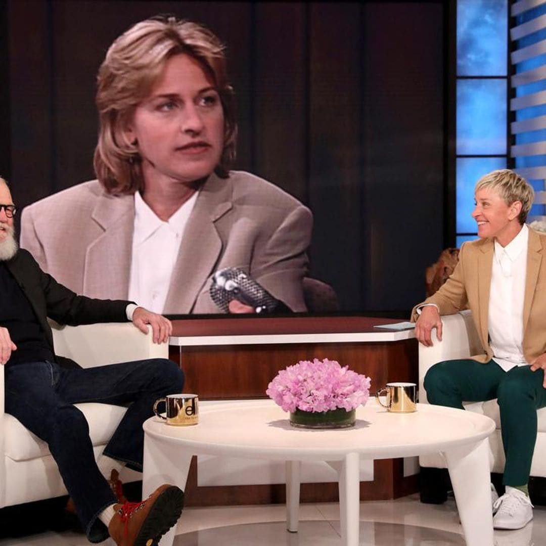 David Letterman wants Ellen DeGeneres to get another job once her show ends