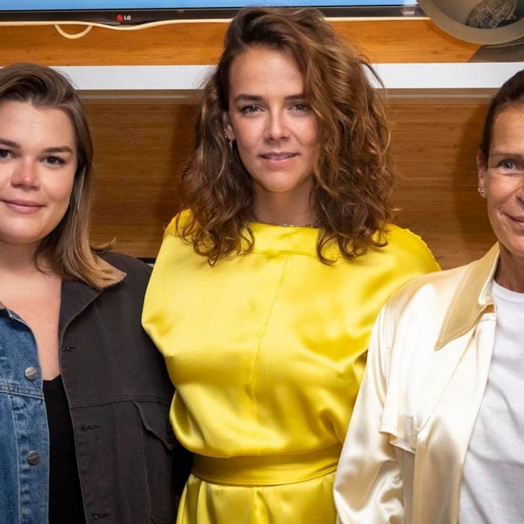 Princess Stephanie of Monaco supports daughter’s pop-up store