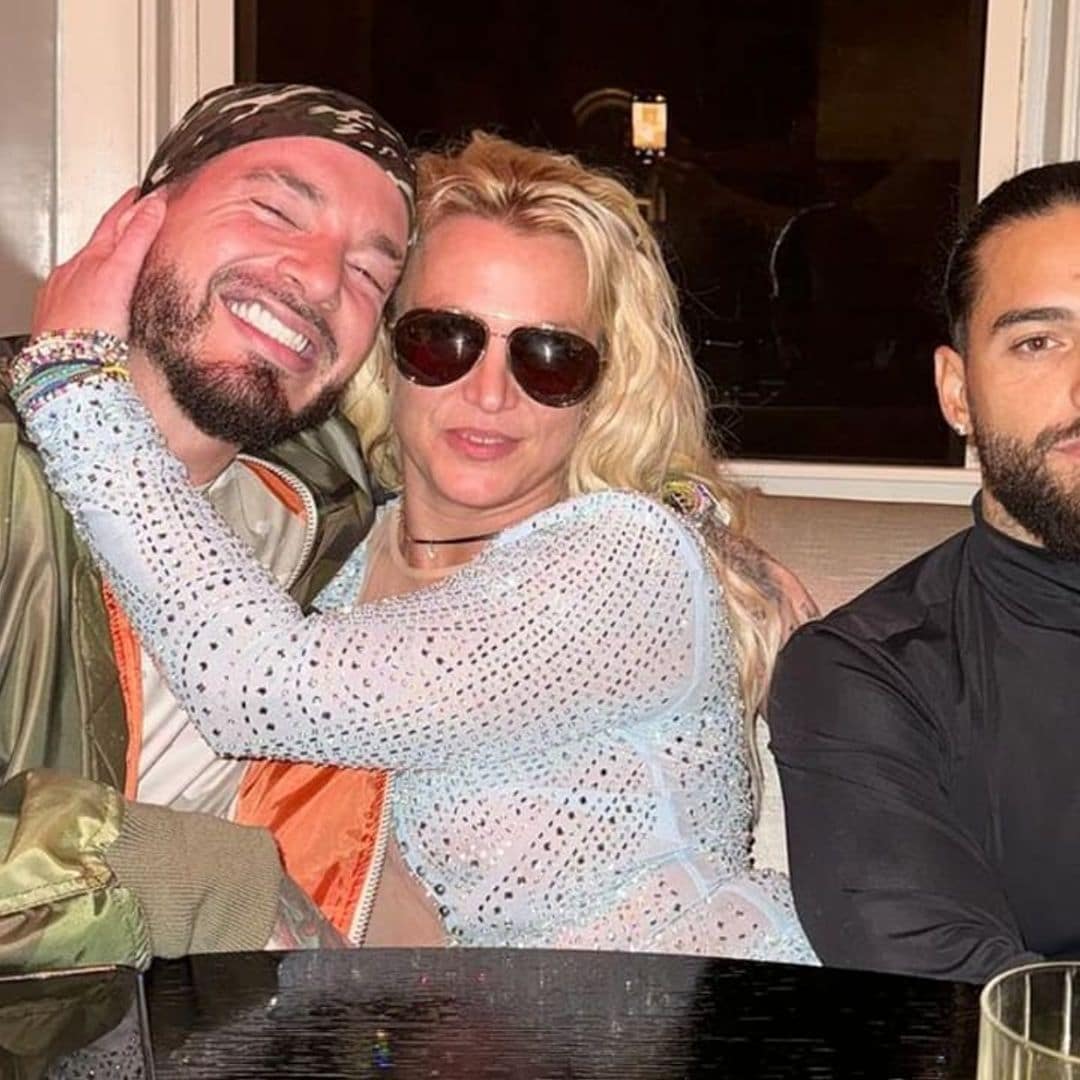 Britney Spears enjoys fun night with Maluma and J Balvin in New York City