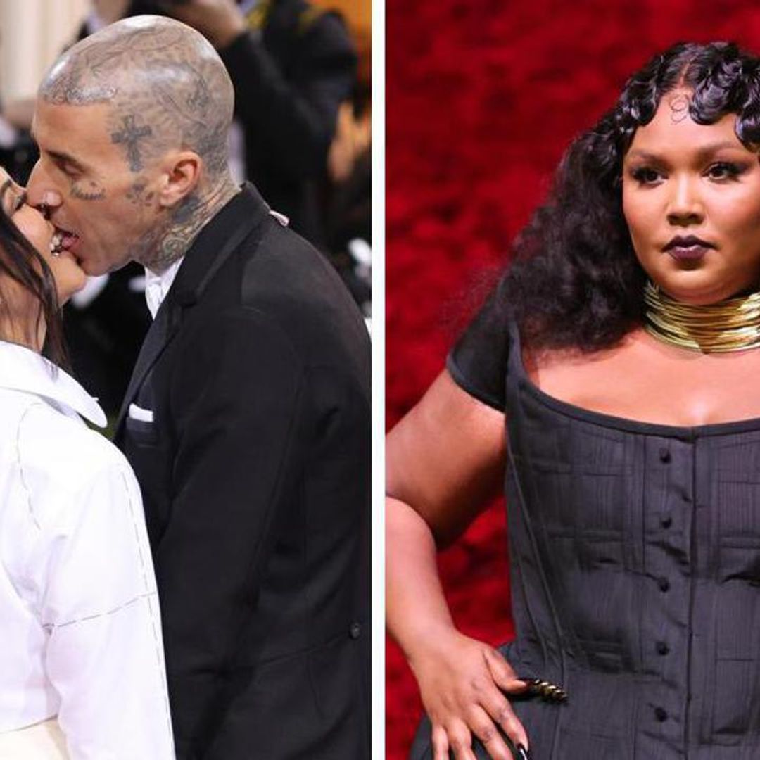 Lizzo wants to be in the middle of Kourtney Kardashian and Travis Barker’s PDA