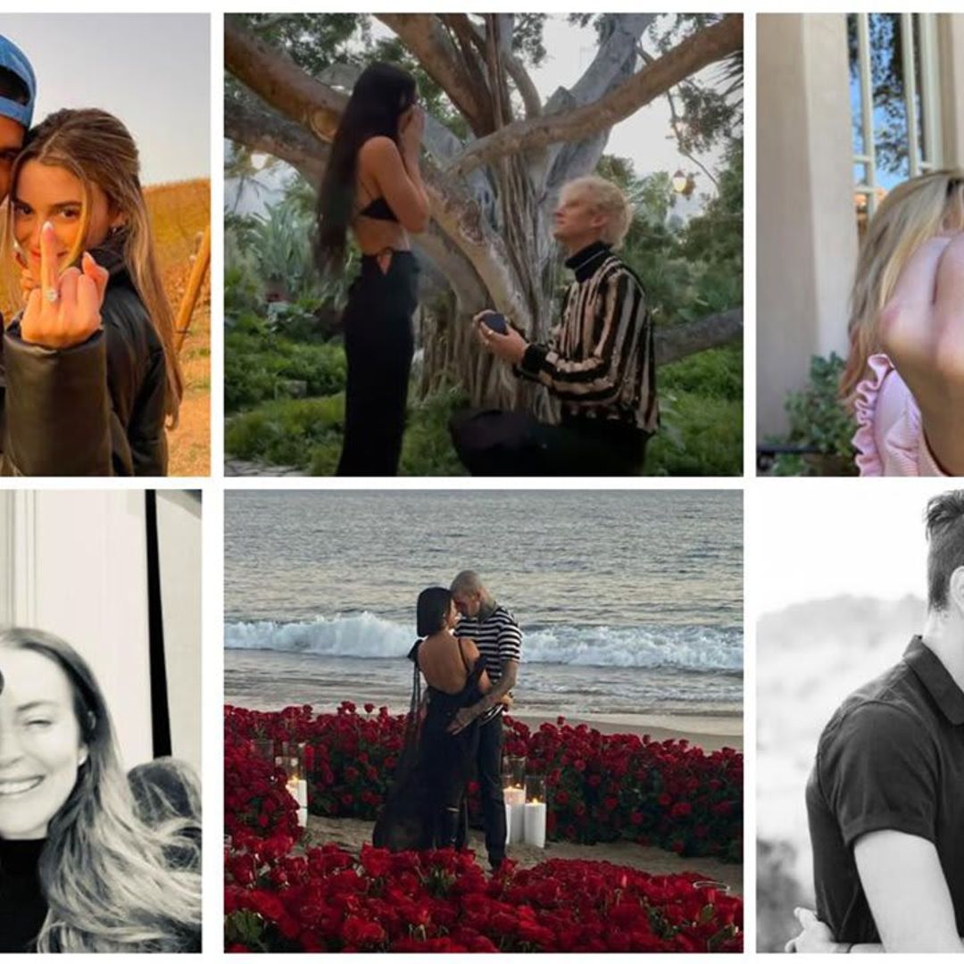 The recent celebrity proposals that broke the internet