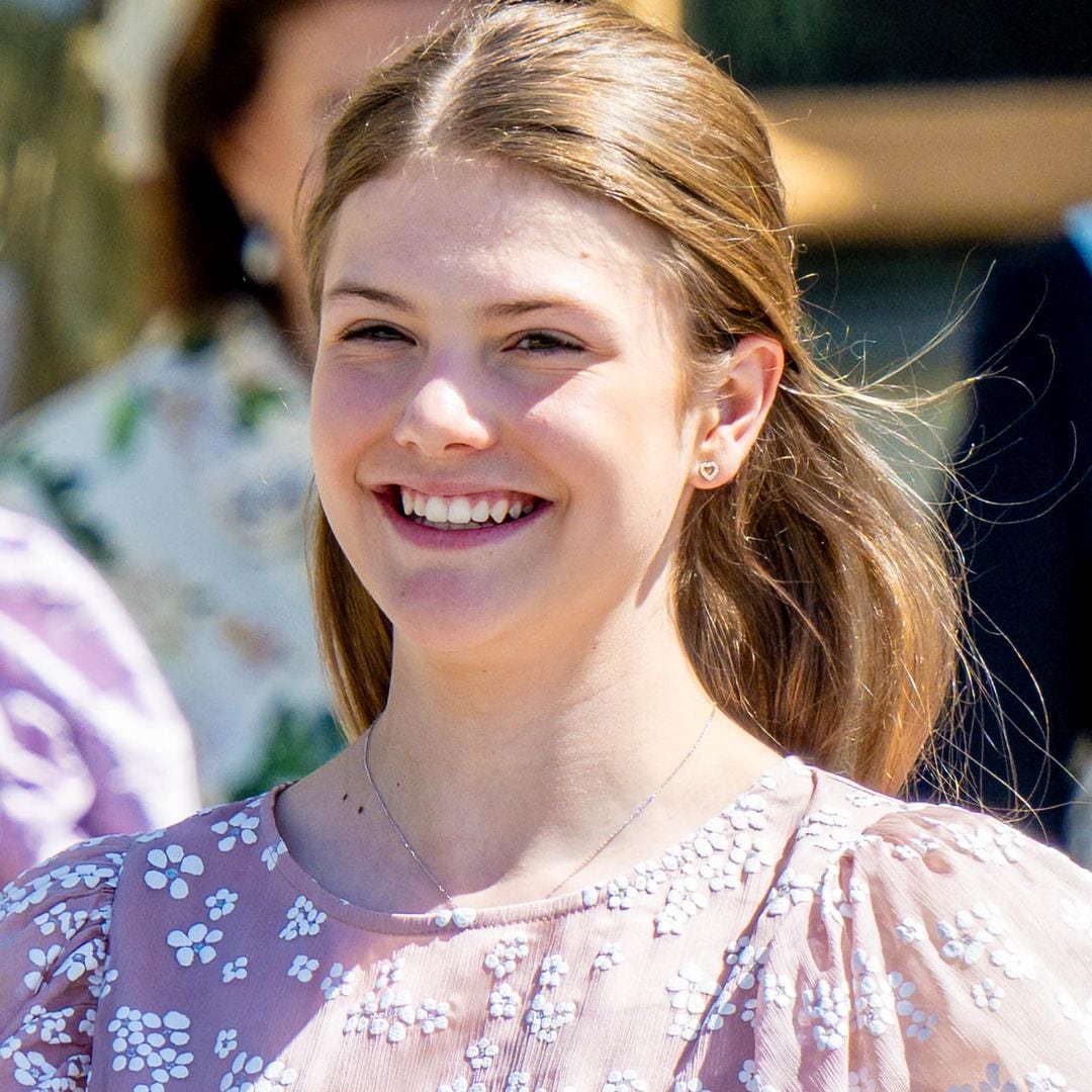 Princess Sofia's bridesmaids are all grown up at christening of their goddaughter Princess Ines