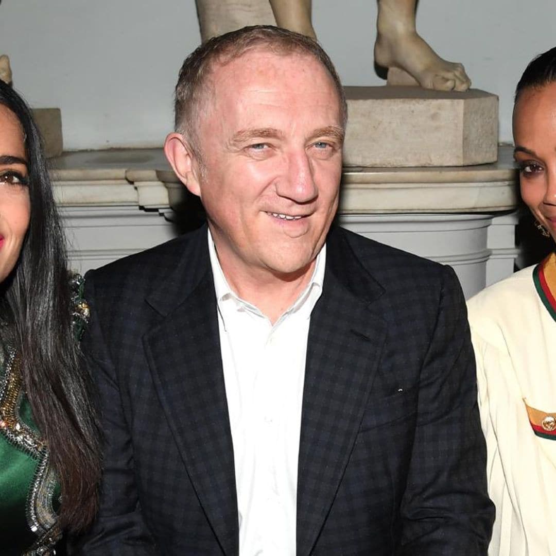Salma Hayek and Zoe Saldana visit The Pinault Collection at Palazzo Grassi & Punta della Dogana