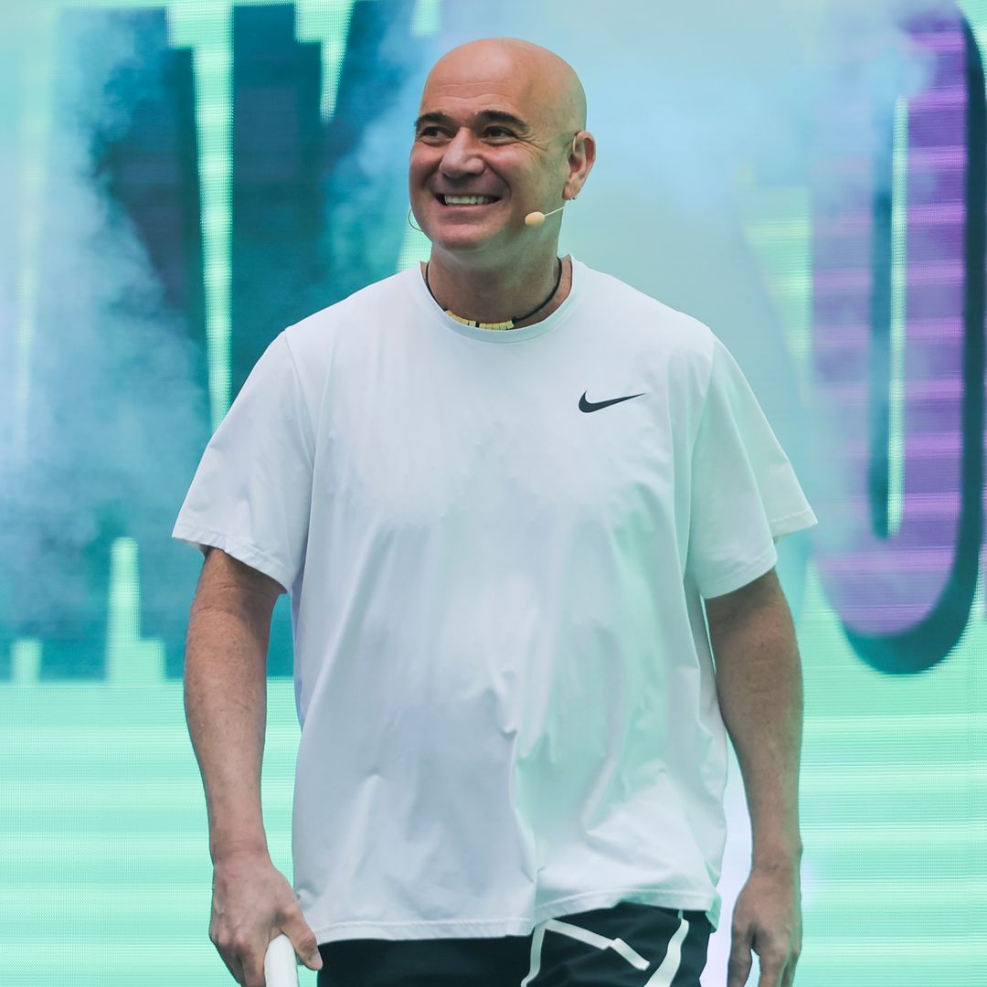 Andre Agassi’s daughter Jaz, 22, makes rare appearance at US Open