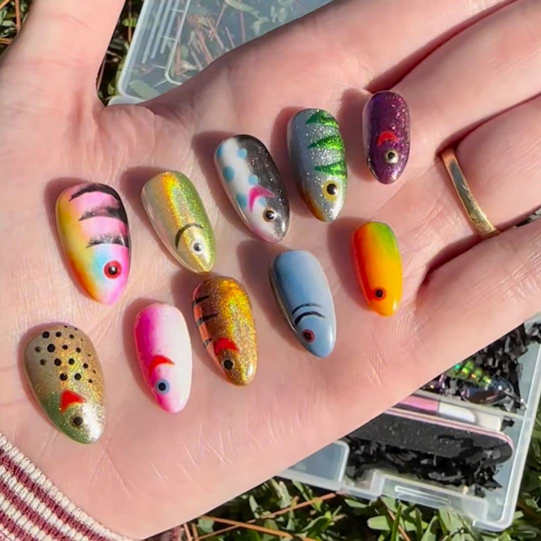 Fisherman core gives nail art a new meaning