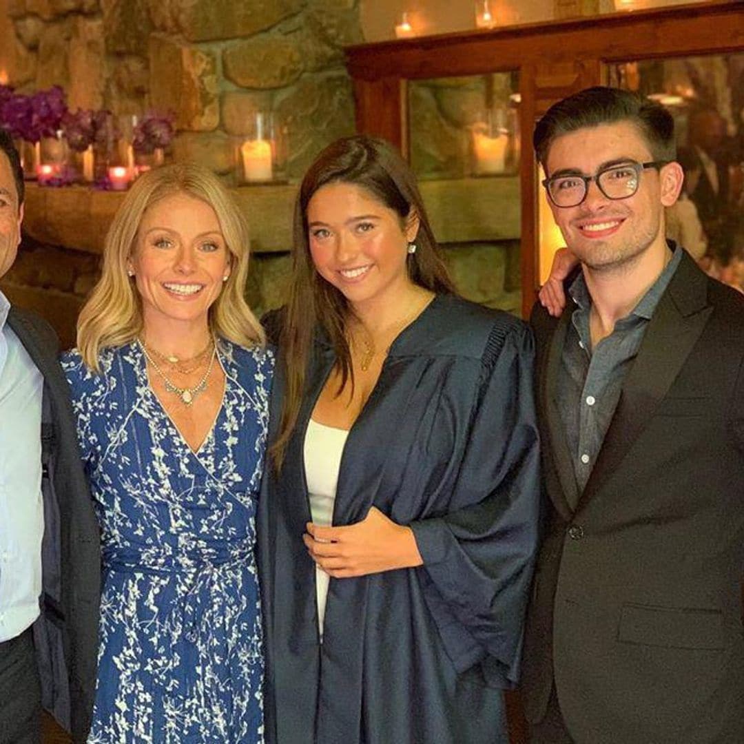 Mark Consuelos reunited with his family after four long months a part