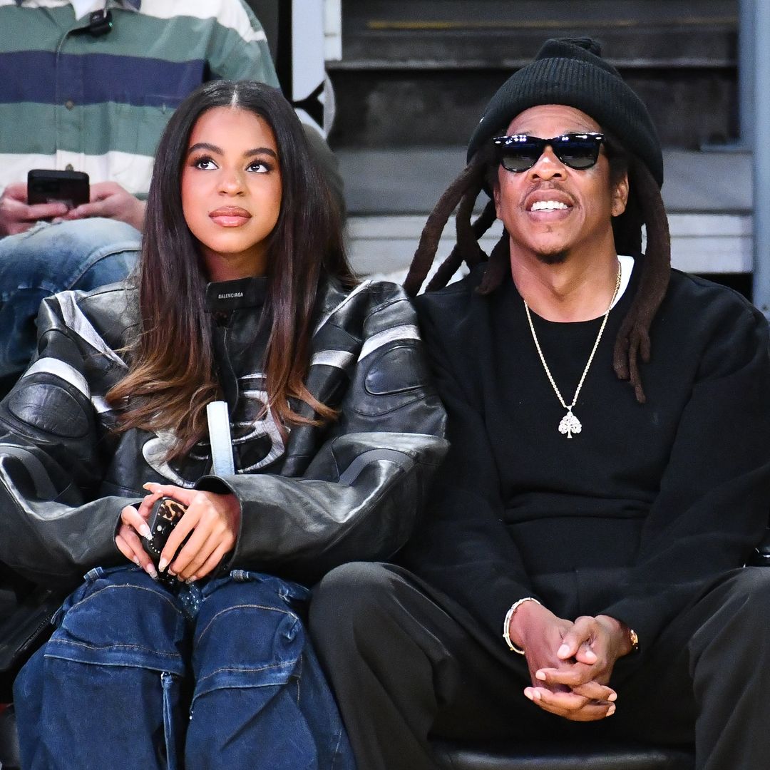 Blue Ivy Carter’s courtside glam has the Internet doing a double-take