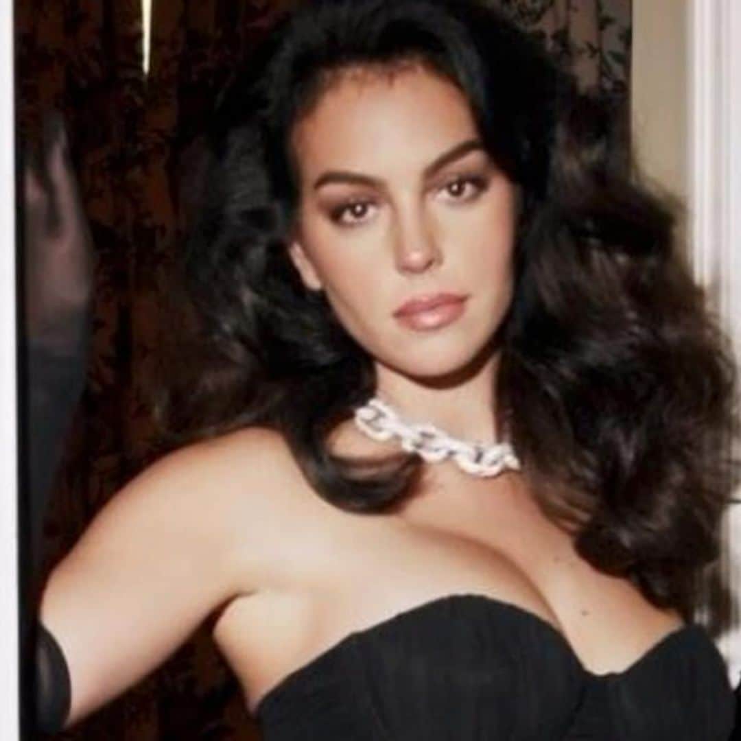 Georgina Rodríguez shows off her curves in sheer yellow dress and high heels