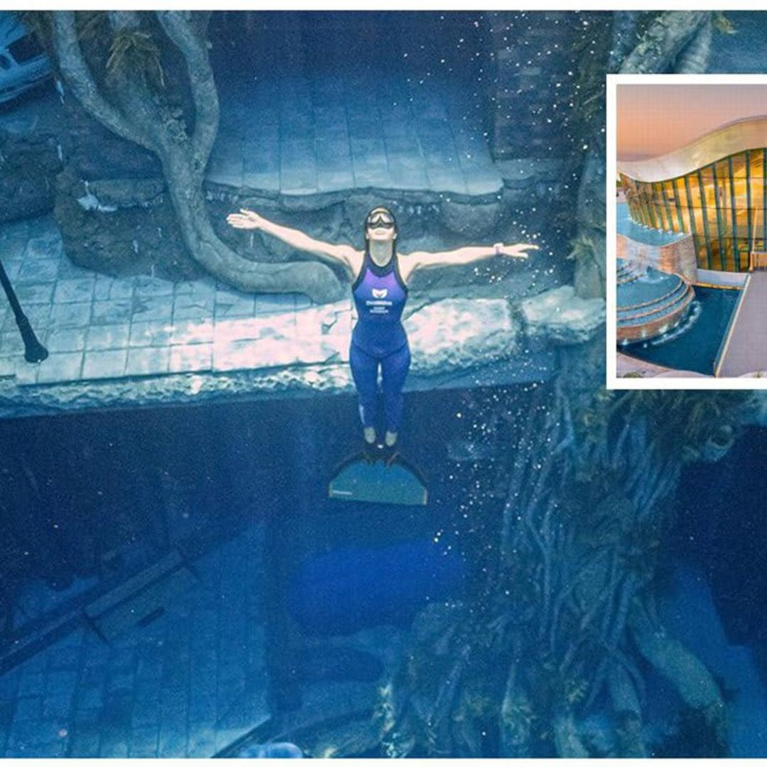 World record: Dubai opens world’s deepest diving pool