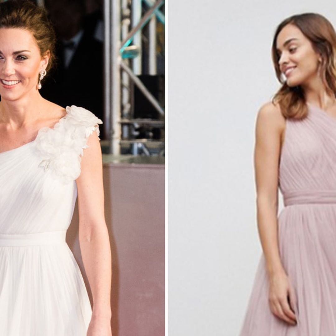 ASOS has a dupe of Kate Middleton’s BAFTA dress for less than $105!