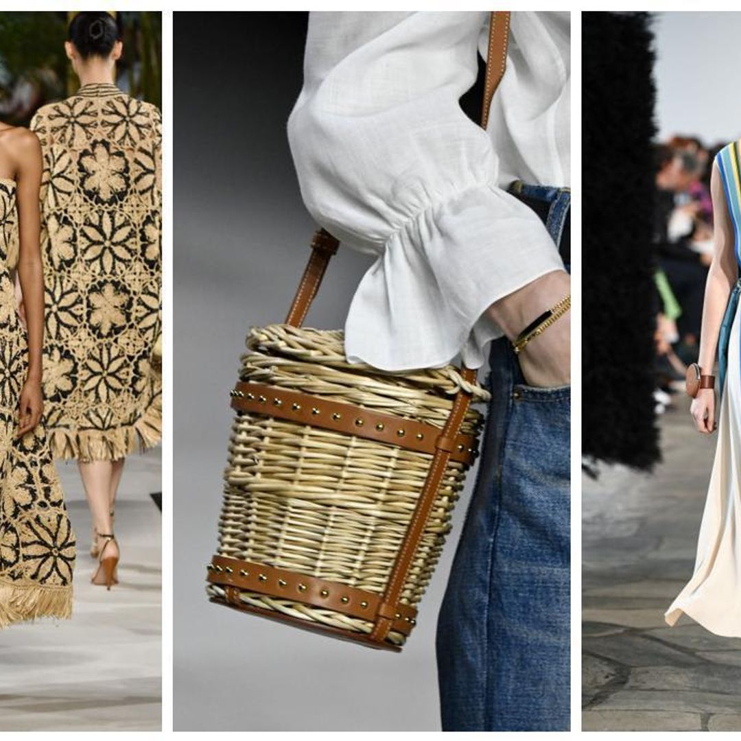 Strut your stuff with the trendiest raffia purses this summer