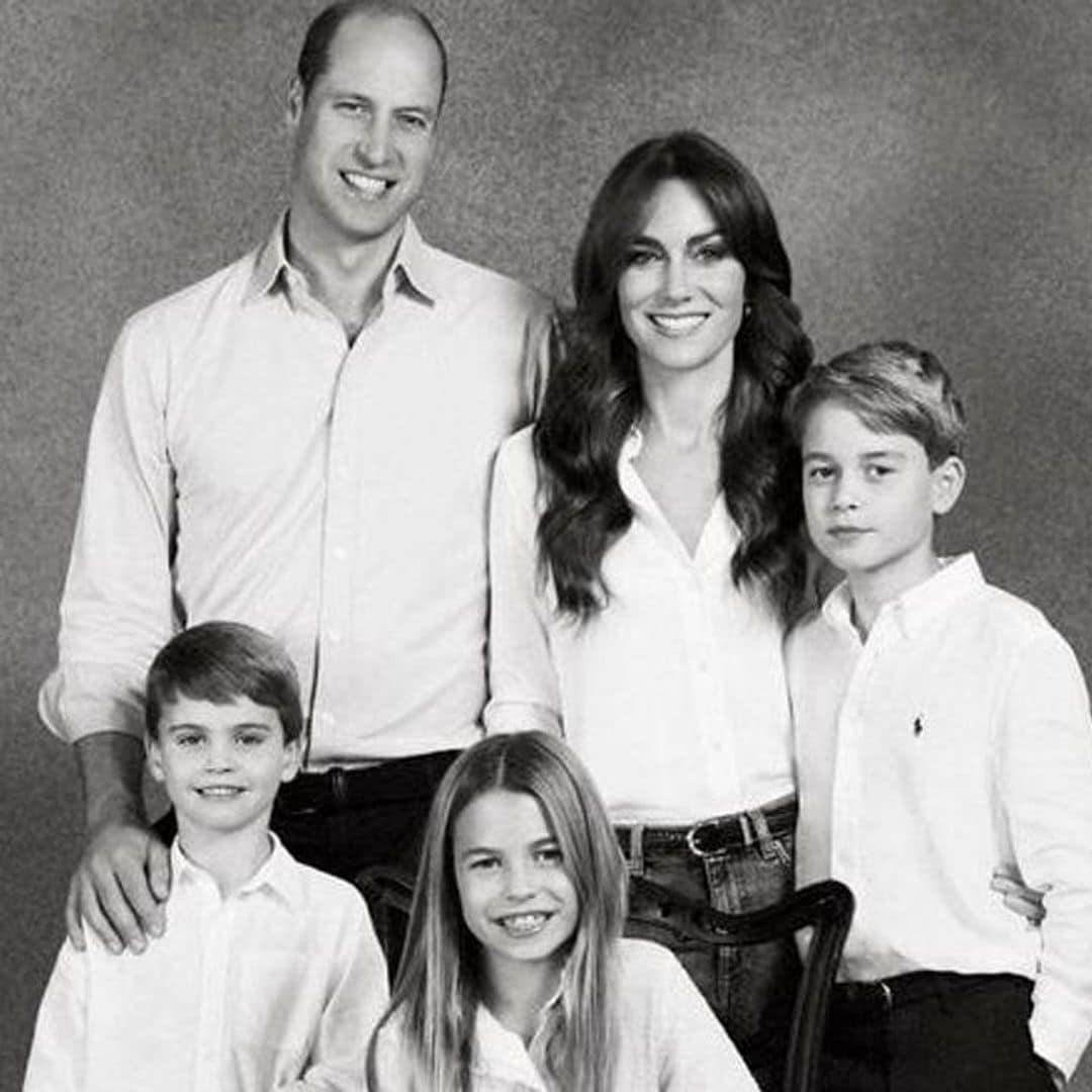 The Prince and Princess of Wales celebrate Christmas with adorable new photo of their kids