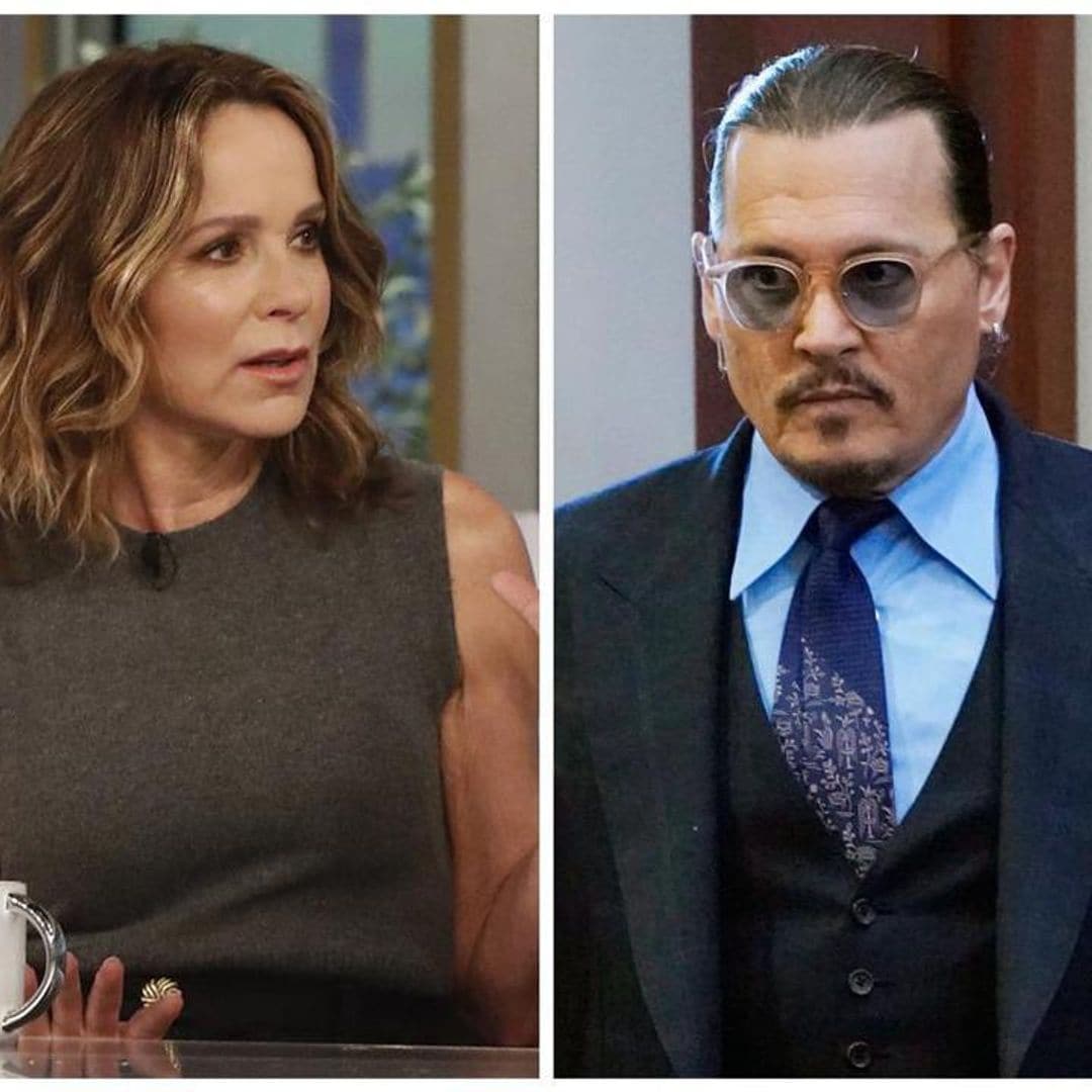 Johnny Depp’s ex-fiancé Jennifer Grey reacts to his controversial defamation trial