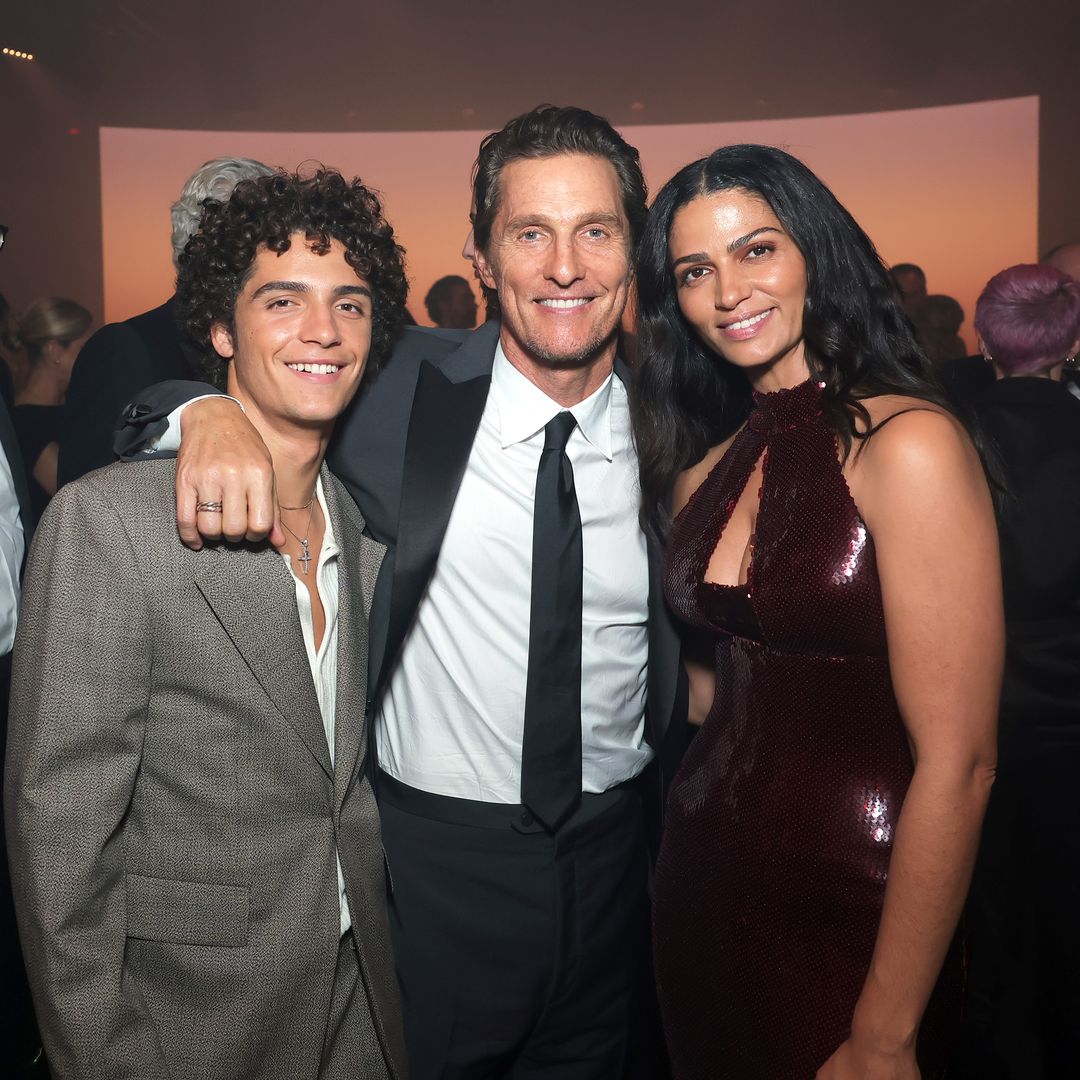 Camila Alves and Matthew McConaughey’s son Levi looks like the perfect mix of his parents at glamorous family outing