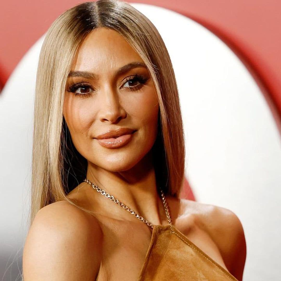 Kim Kardashian’s extravagant Christmas decorations include dozens of white trees inside her home