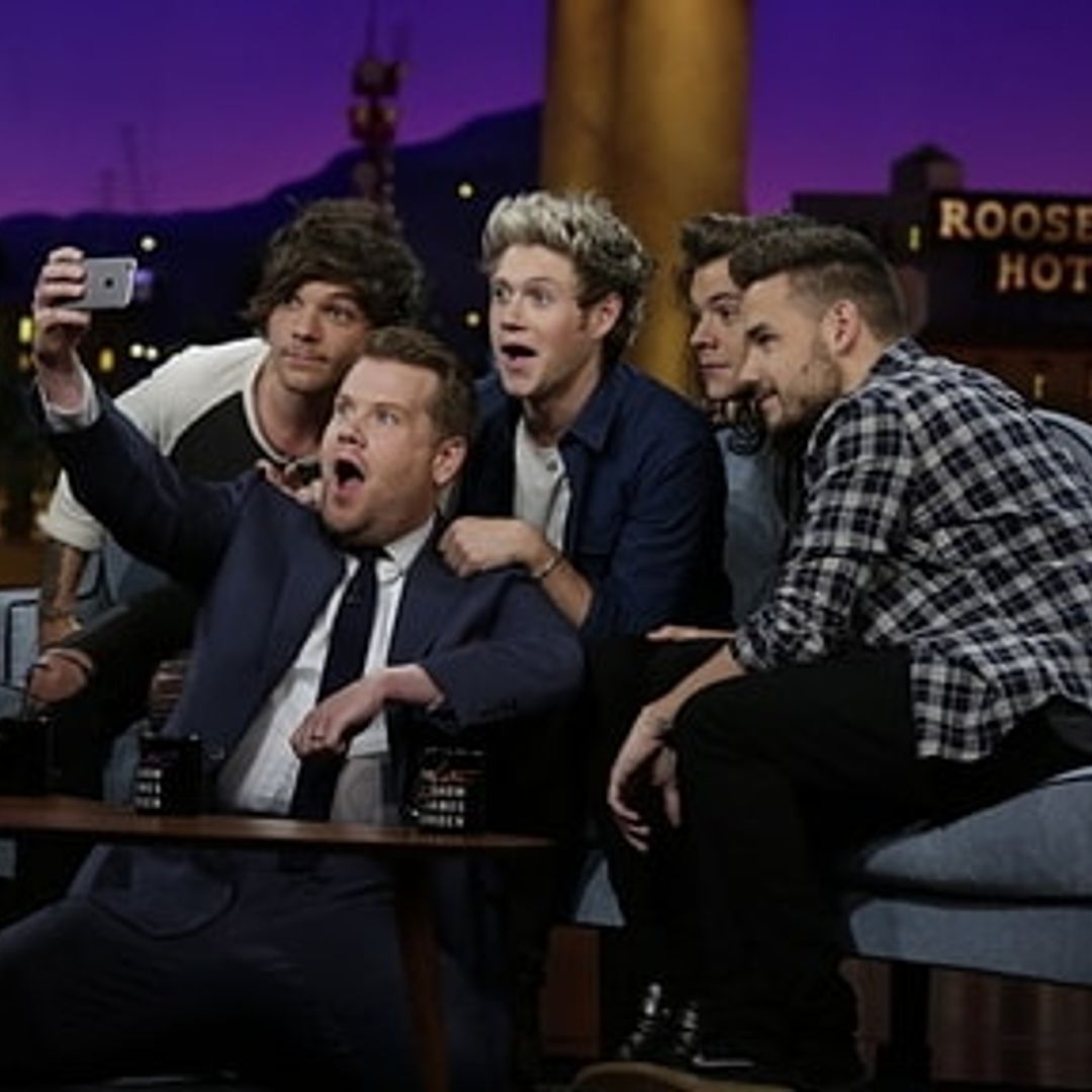 James Corden credits One Direction show visit to Louis Tomlinson's mother