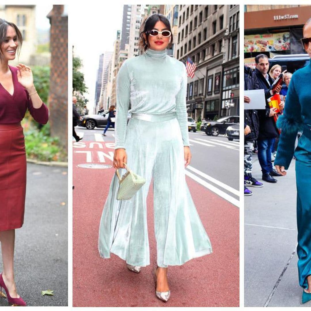 Meghan Markle, Jennifer Lopez and Priyanka Chopra all embraced this trend