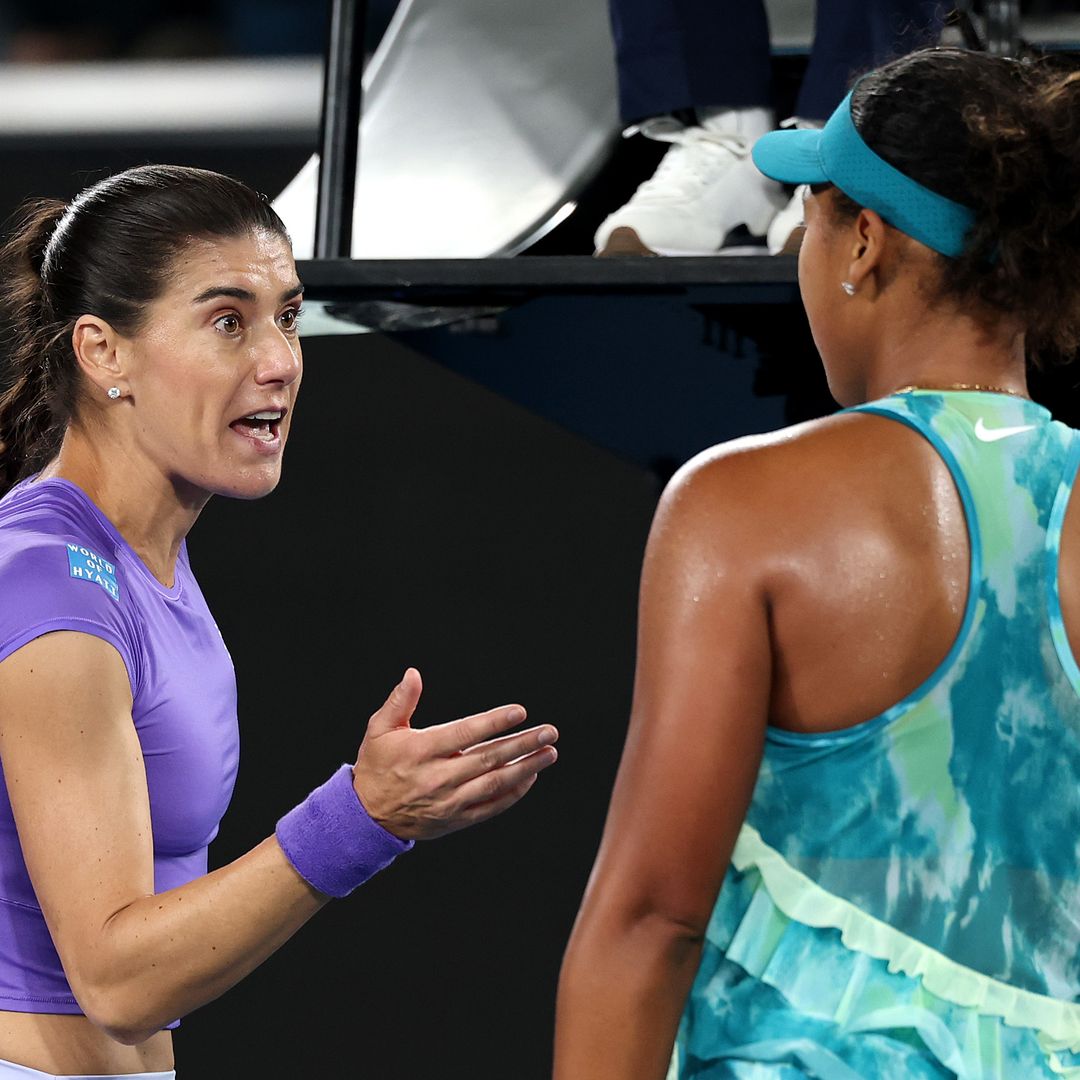 Naomi Osaka and Sorana Cirstea's tense moment goes viral as athletes get annoyed with each other mid-match