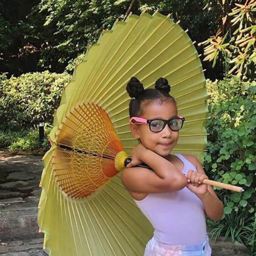 North West proves she is a true style maven on trip to Japan with her parents