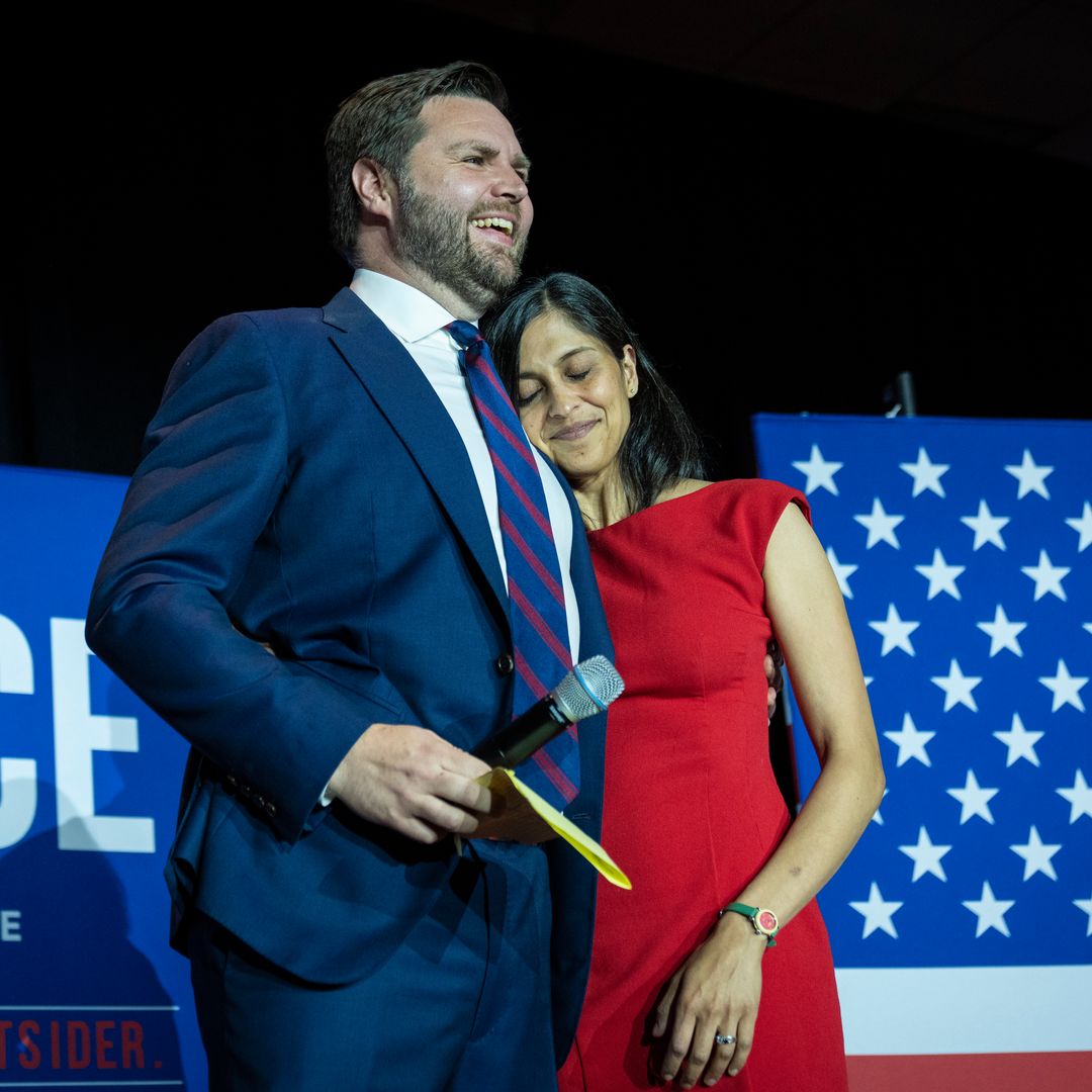 Who is vice-presidential candidate J.D. Vance's wife, Usha Chilukuri Vance
