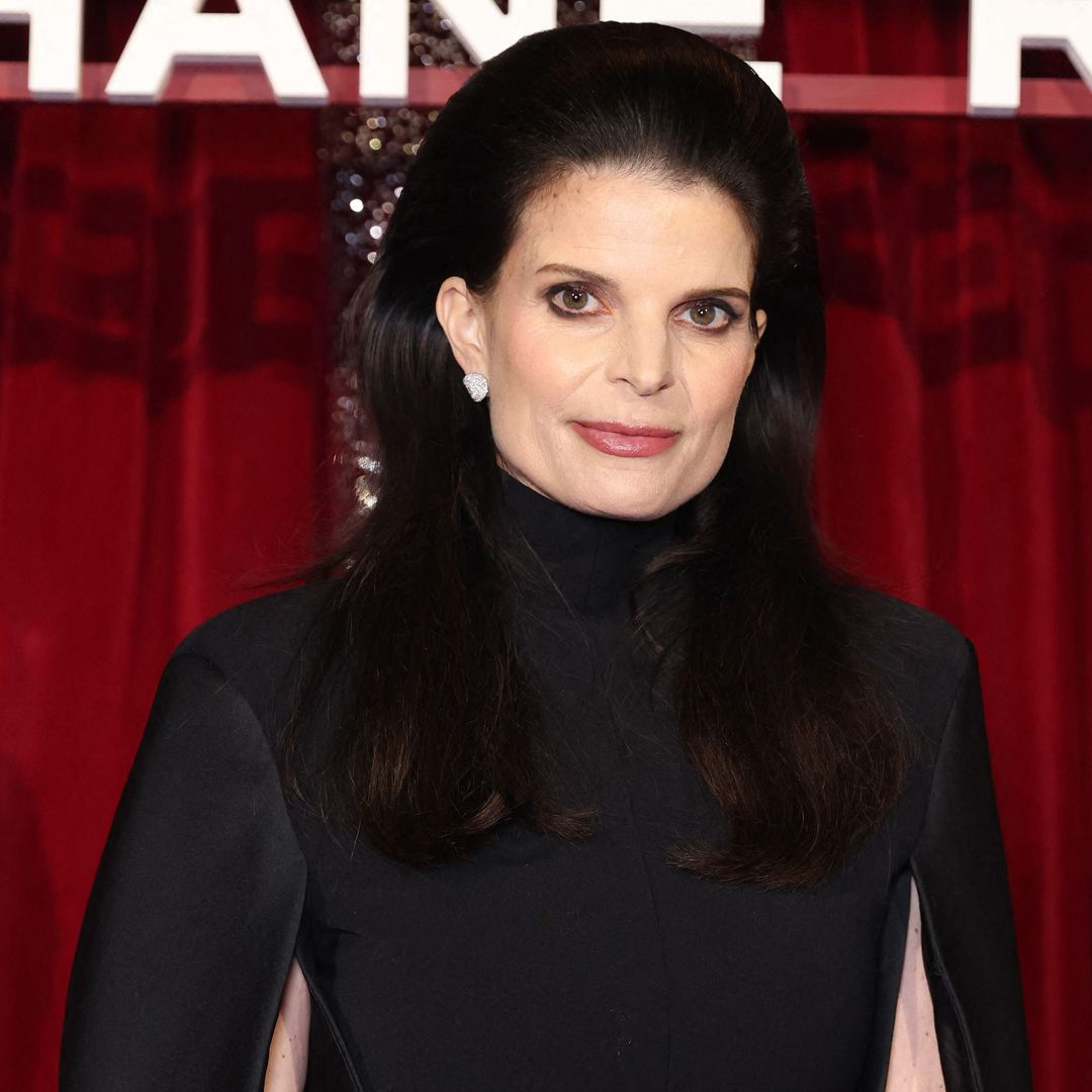 Athina Onassis turns heads in red asymmetrical ensemble with timeless glam in Barcelona