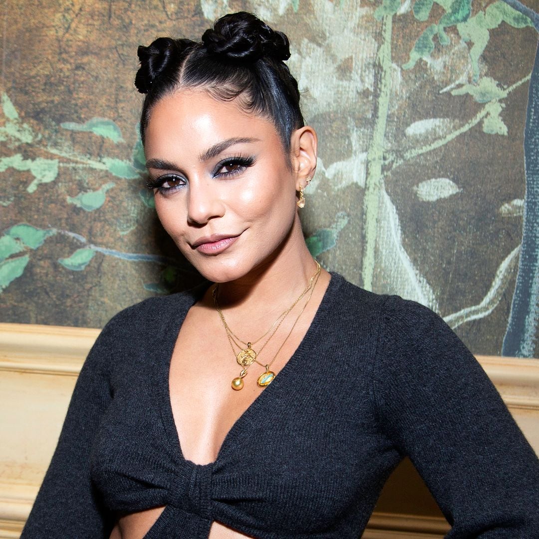 Vanessa Hudgens turns heads with baby bump at EDM concert in boho-chic look