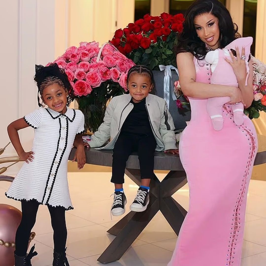 Cardi B celebrates baby Blossom's first birthday with all-pink party