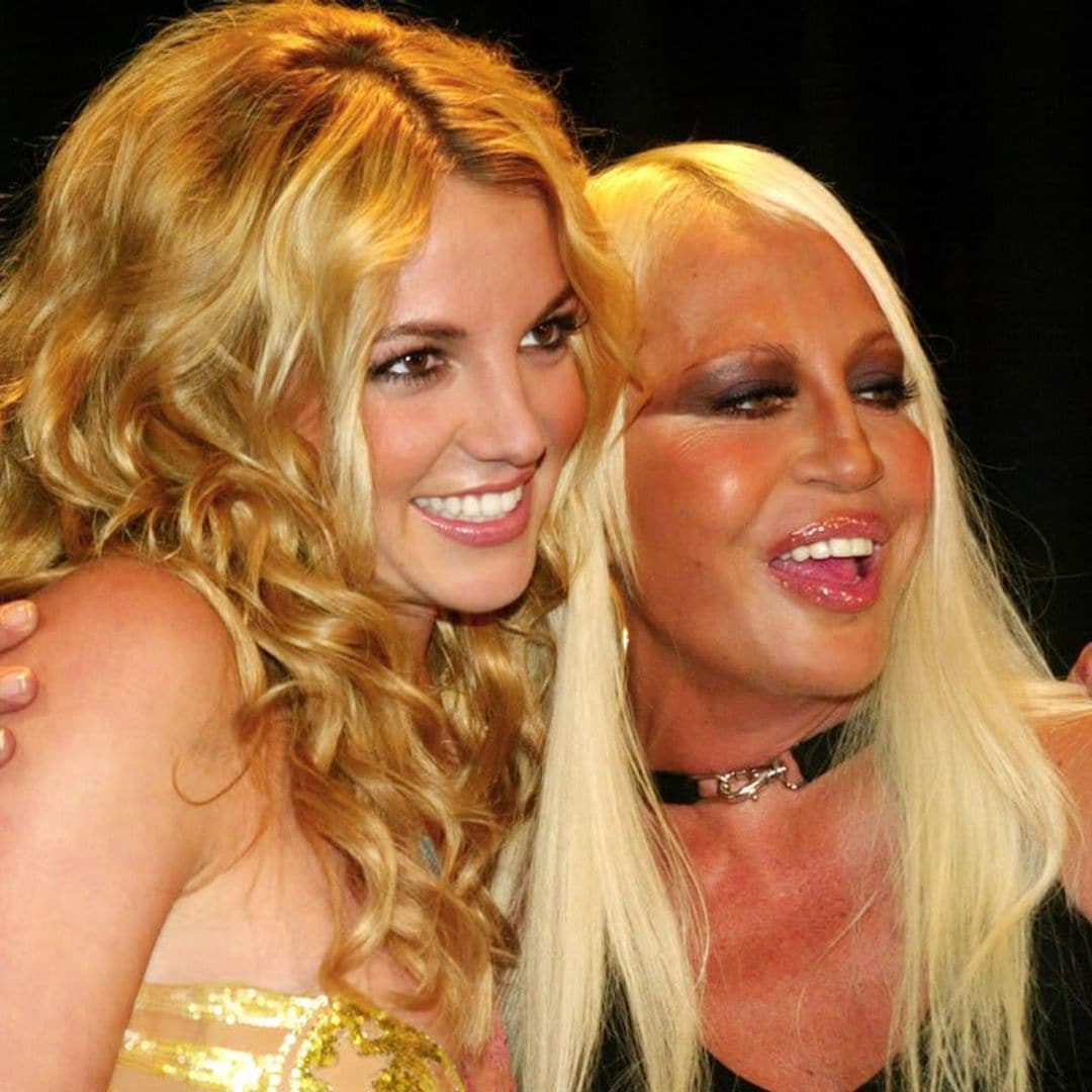 Britney Spears says Donatella Versace is already designing her wedding dress!
