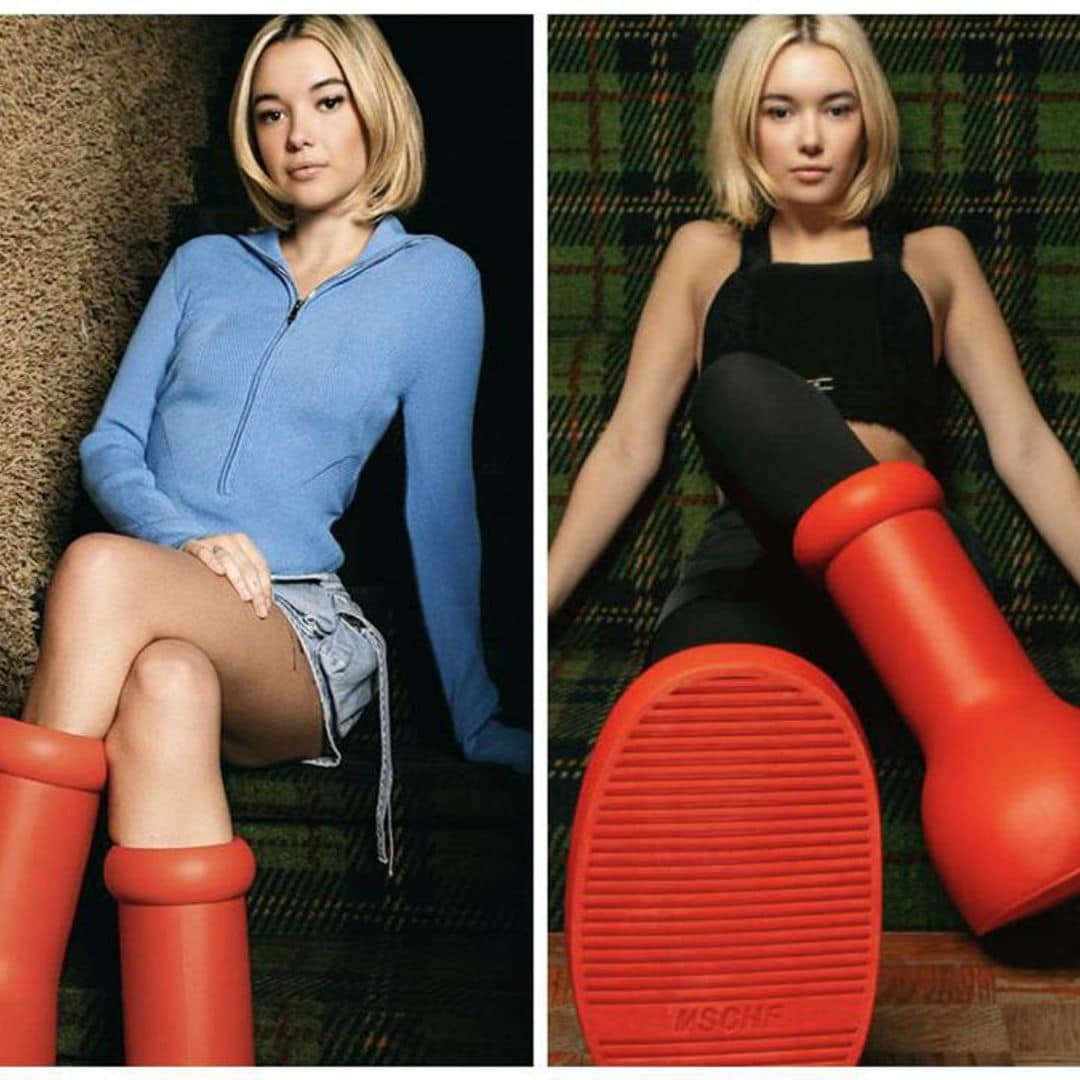 The viral red boots everyone is talking about: ‘Cartoon boots for a cool 3D world’