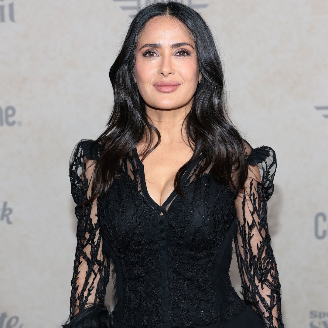 Salma Hayek's sweet video shows her speaking Spanish to her grandson — revealing the nickname she gave him