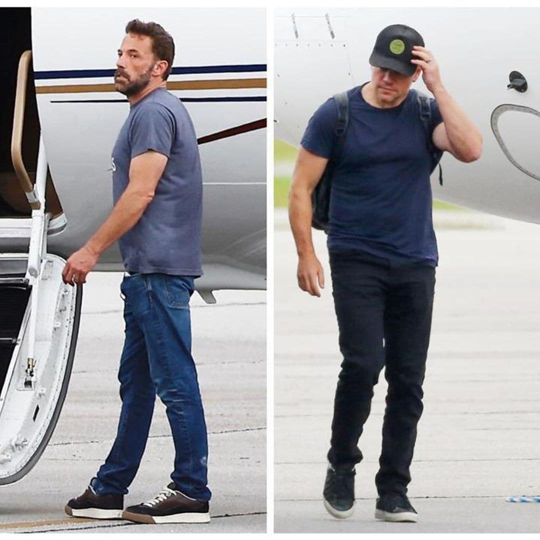 Ben Affleck spotted leaving with Matt Damon after wedding with Jennifer Lopez