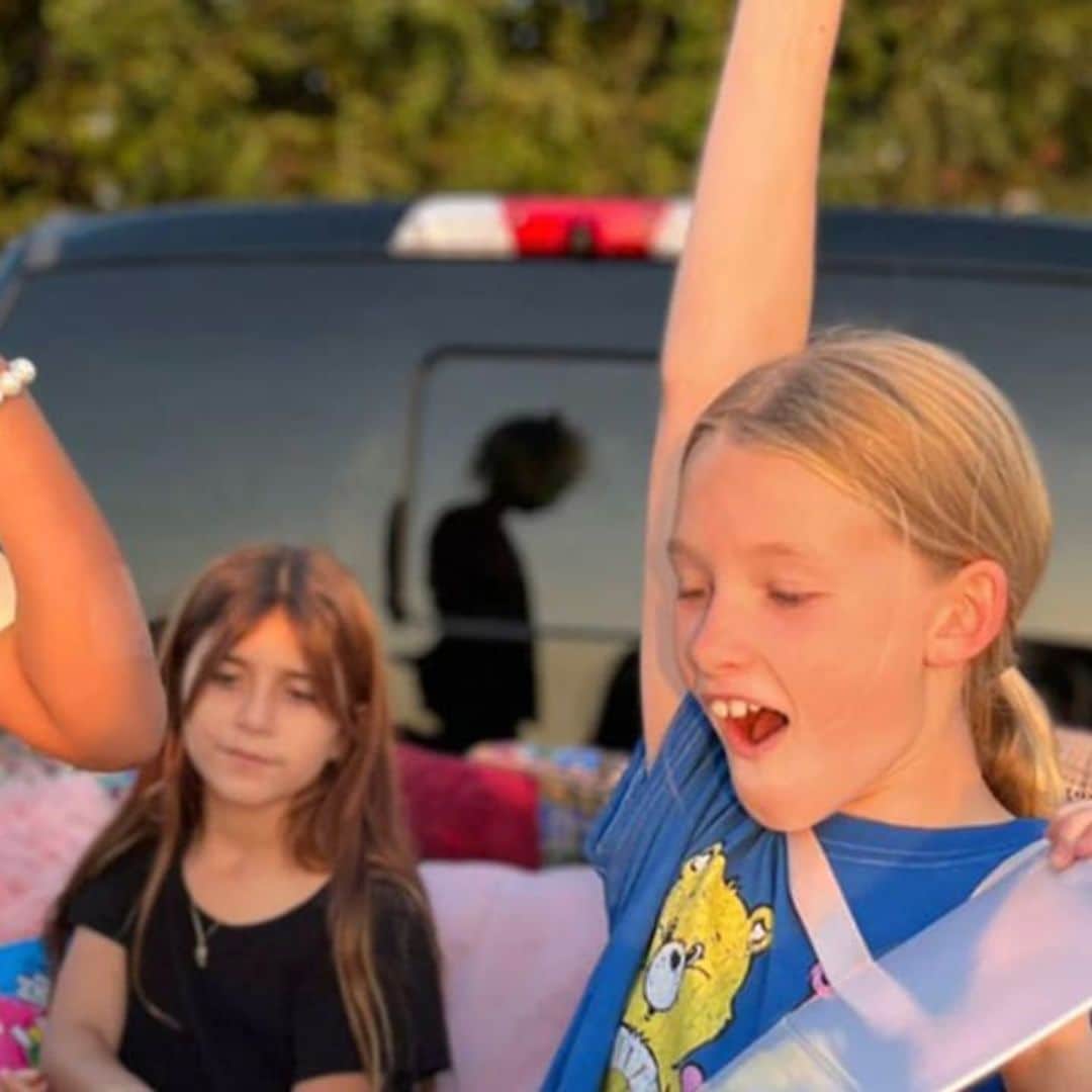 North West and Penelope Disick celebrate Jessica Simpson’s daughter Maxwell’s 10th birthday