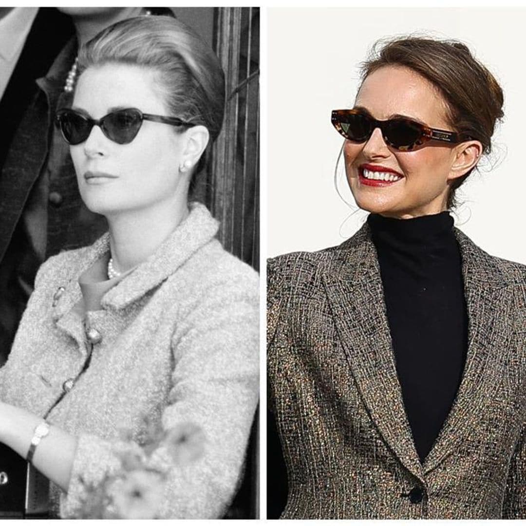 Natalie Portman channeled Grace Kelly in head-to-toe Dior during latest outing in Paris