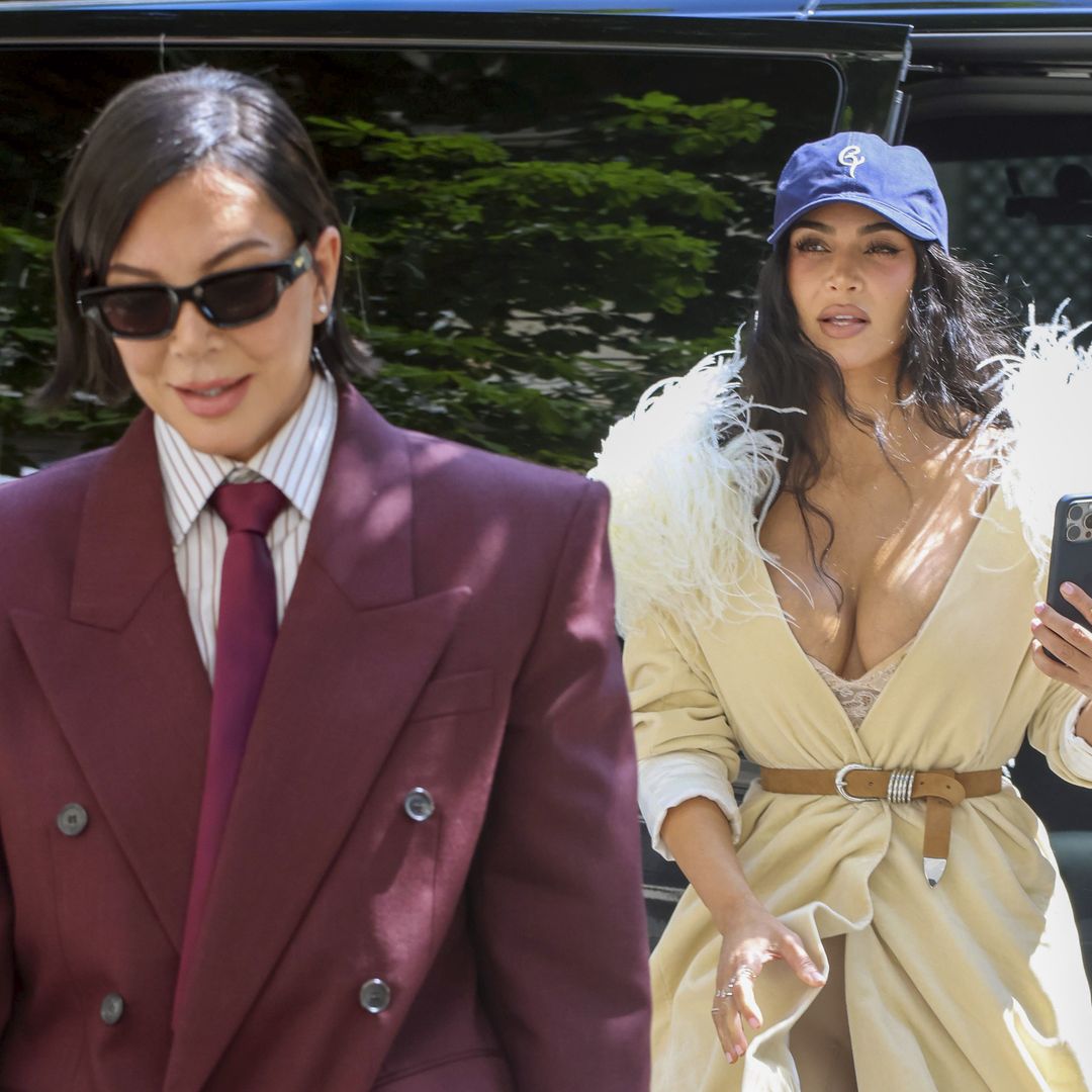 Kim Kardashian and Kris Jenner have turned her trial into Paris Fashion Week with epic looks