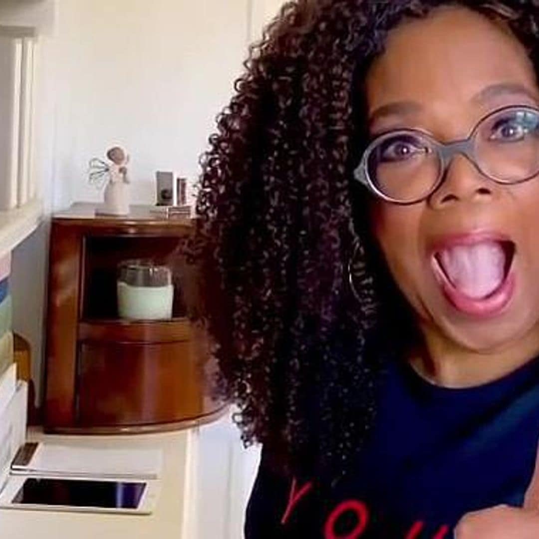 The reason why Oprah Winfrey spent her day doing cold calls