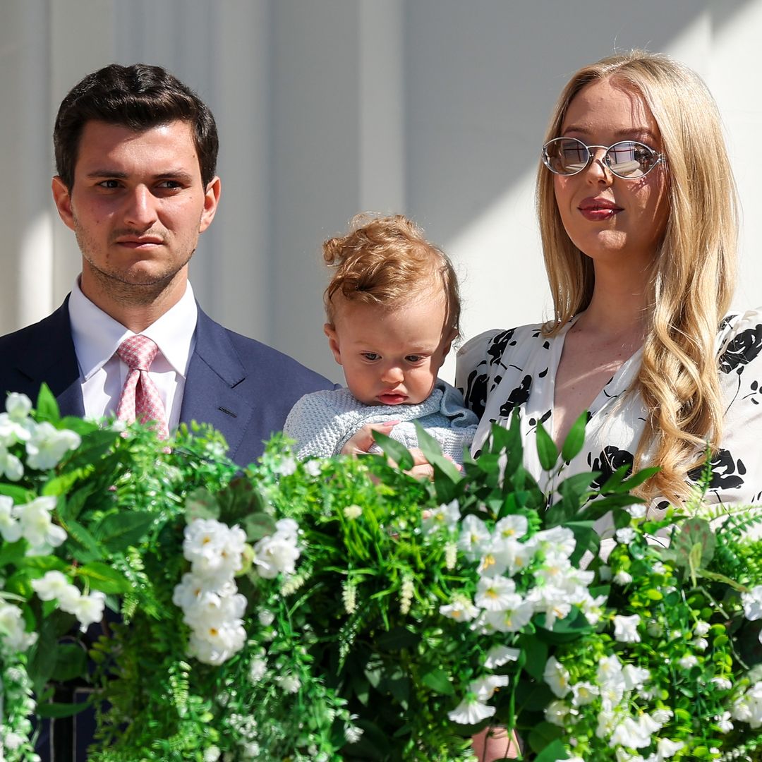Tiffany Trump shows off her trimmed waist in an elegant postpartum style at White House State Dinner
