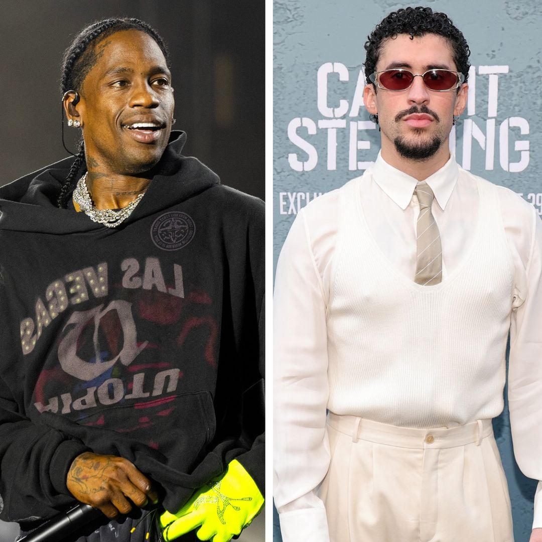 Kylie Jenner’s ex Travis Scott parties with Bad Bunny at wild Puerto Rico show