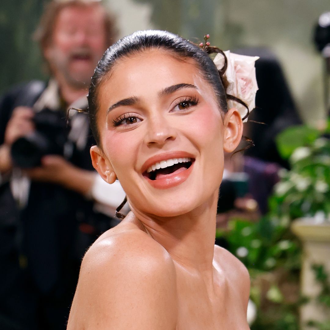 Kylie Jenner shows off micro bikini, gold hoop earrings, and Brazilian staples on yacht in Greece