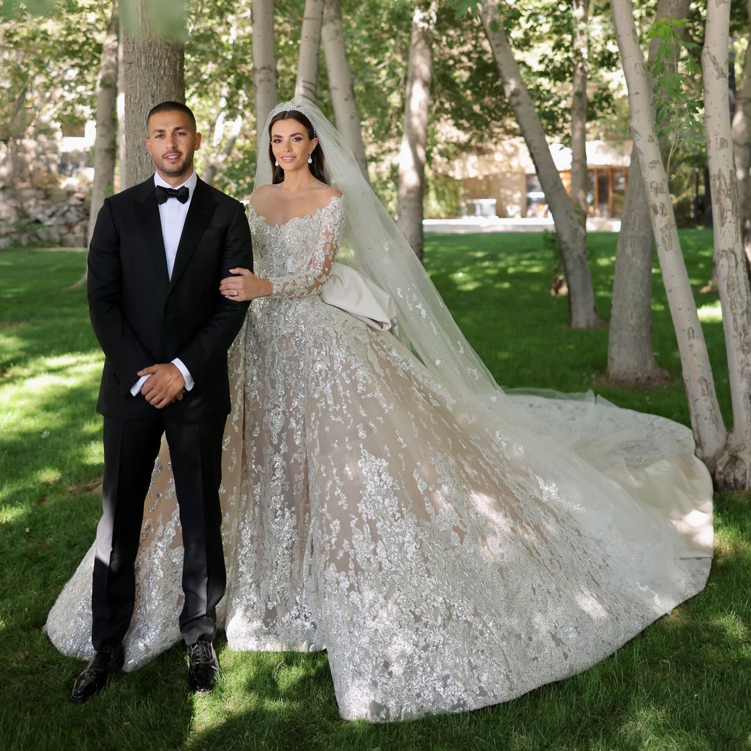 Celio Saab and Zein Qutami say 'I do' in a grand Beirut wedding filled with elegance and tradition
