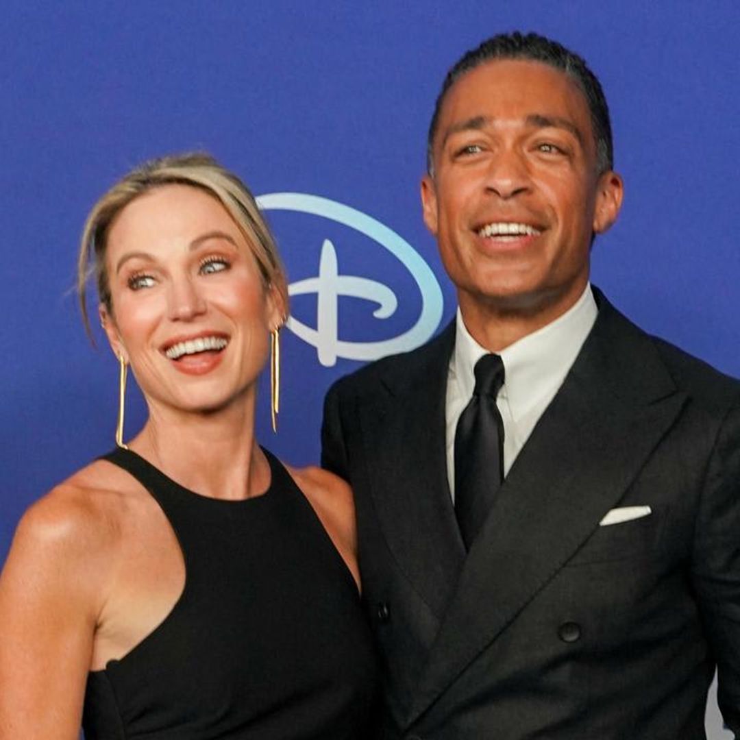Amy Robach and T.J. Holmes are all smiles walking together in NYC for the first time after scandal