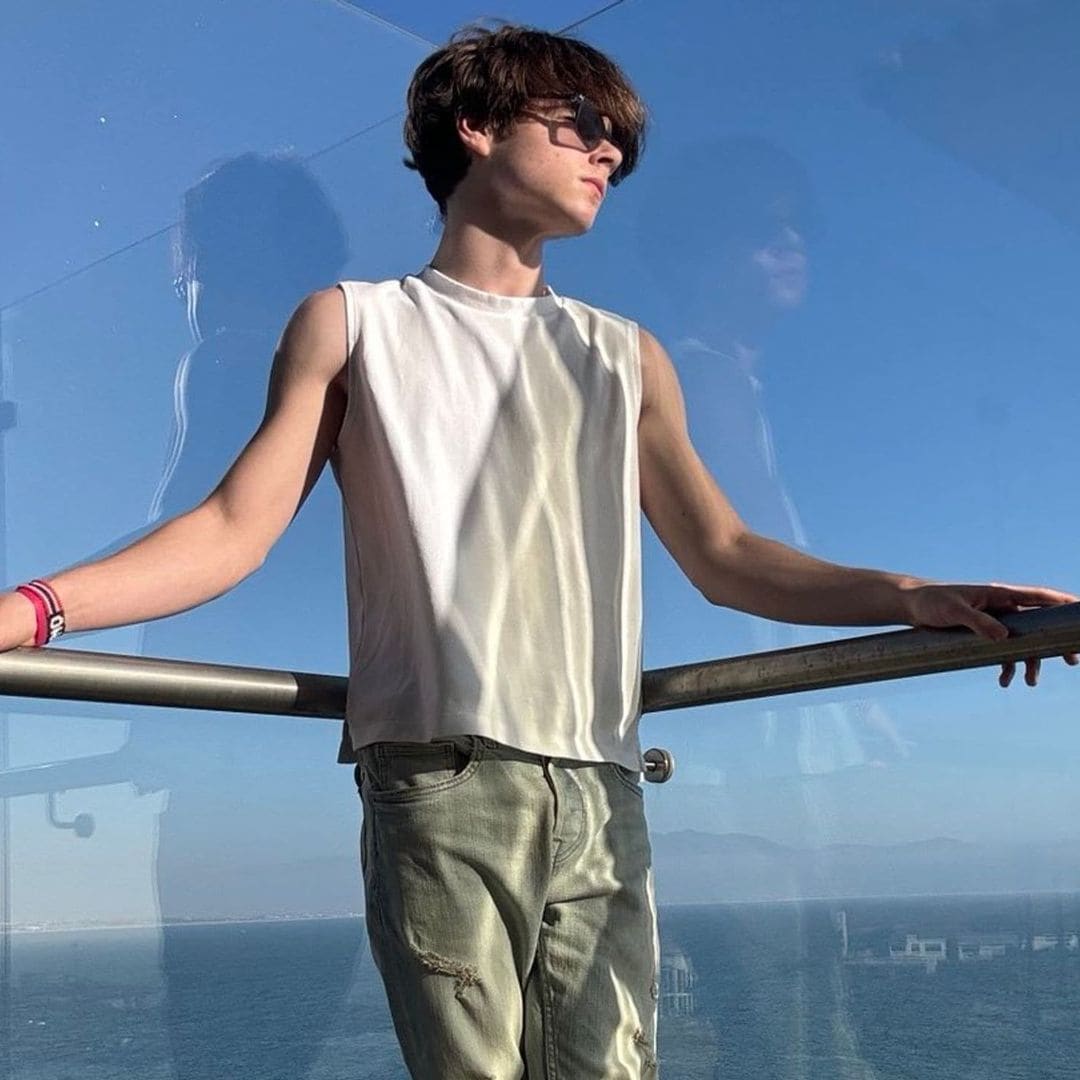 Ricky Martin’s son Valentino reveals health news with a gorgeous sunset glow