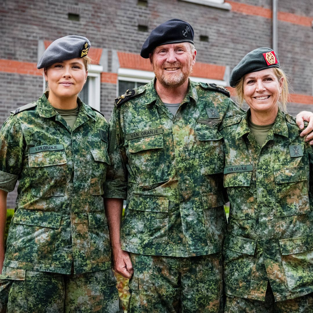 Princess Amalia gets emotional as Queen Máxima completes major military milestone