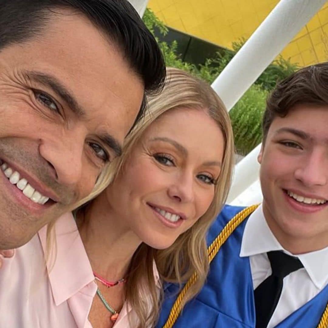 Kelly Ripa and Mark Consuelos celebrate son Joaquin’s graduation