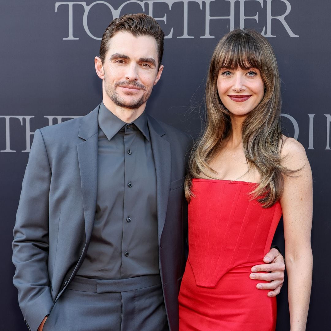 Alison Brie and Dave Franco open up about getting bruised, nude, and closer, making "Together"