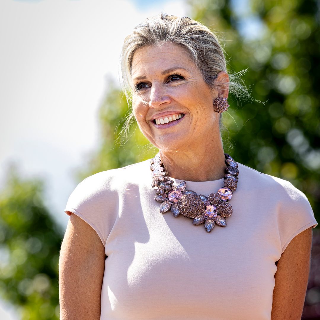Queen Máxima celebrates Waste-Free Week with a bold 2017 outfit repeat
