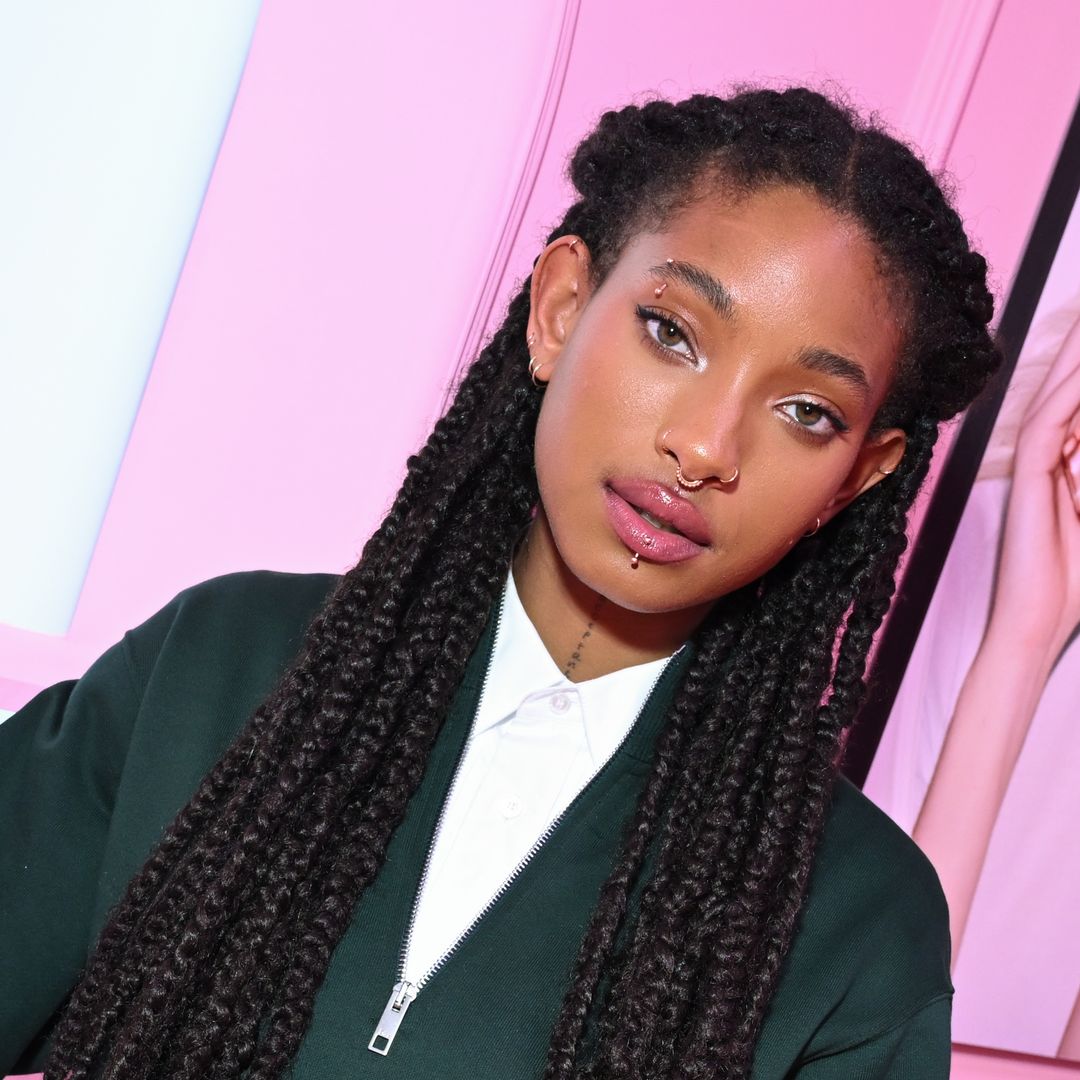 Willow Smith captivates in ethereal purple gown and gold embellishments as she announces new album 'The Thread'