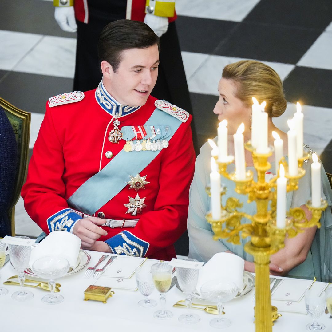 Crown Prince Christian’s state banquet debut: Some guests had no idea who he was