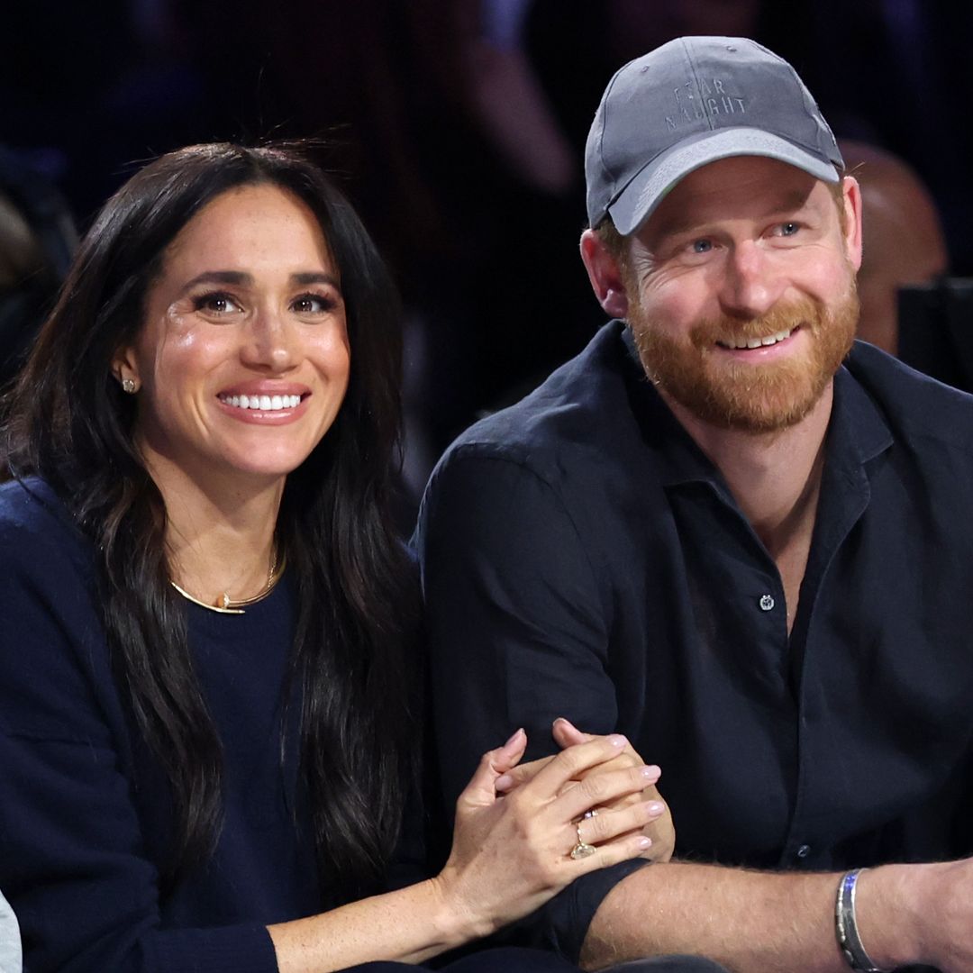 Prince Harry crashes Meghan Markle's TV debut with a sweet surprise: 'Hi, my love'