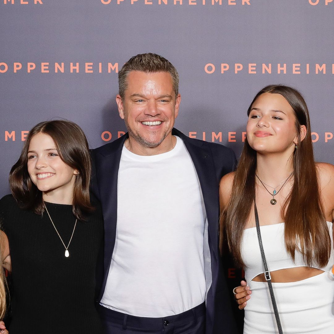 Matt Damon's emotional moment with his daughters in Italy on the set of 'The Odyssey' 