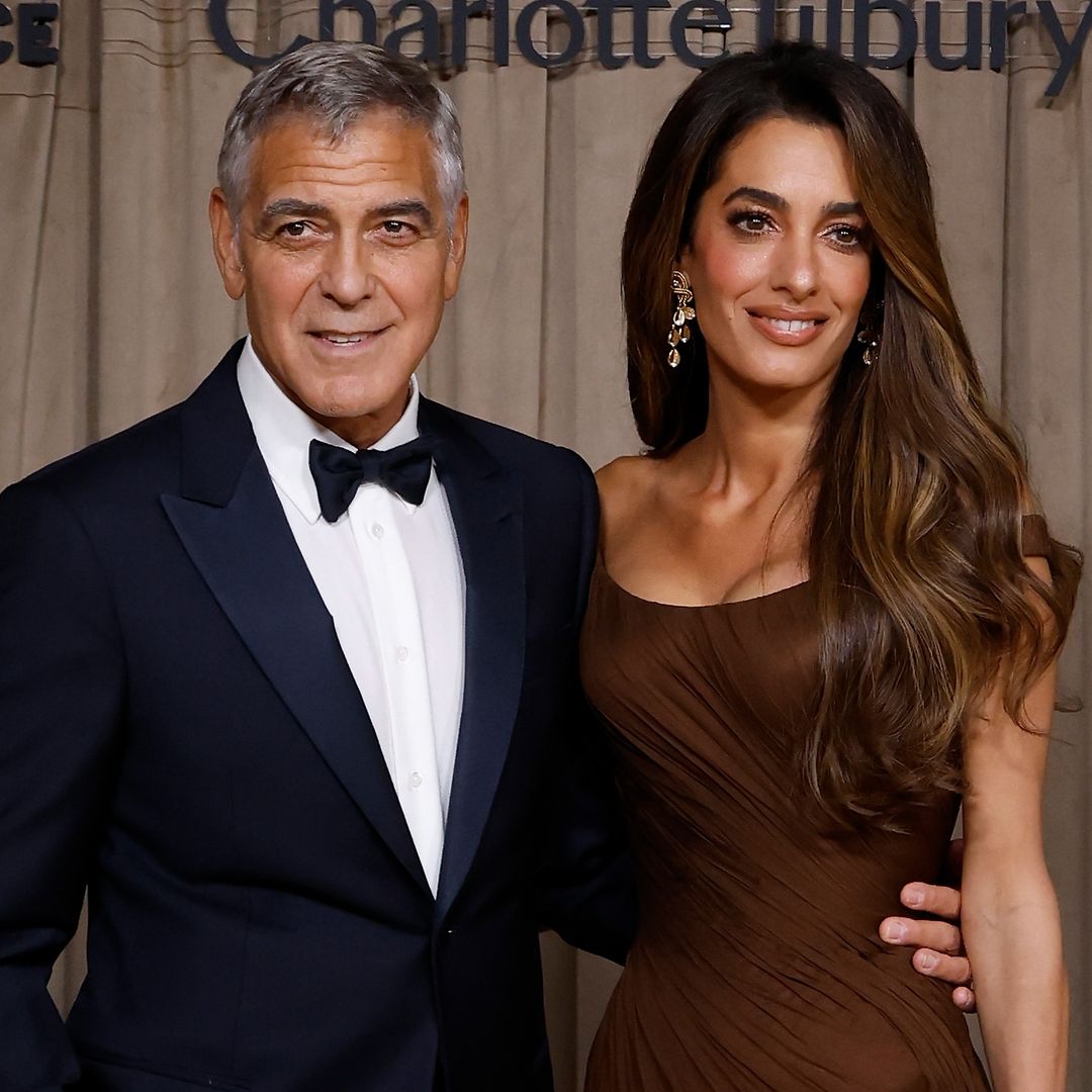 George and Amal Clooney go on a stylish and romantic stroll in the south of France